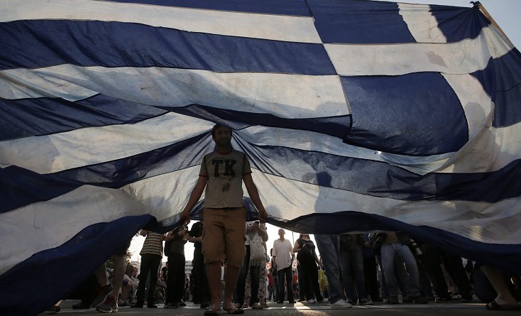 Гърция флаг
