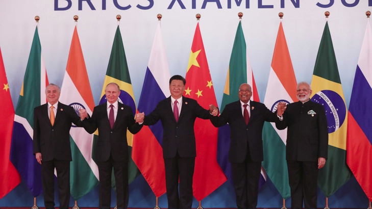 Срещата БРИКС среща Китай лидери